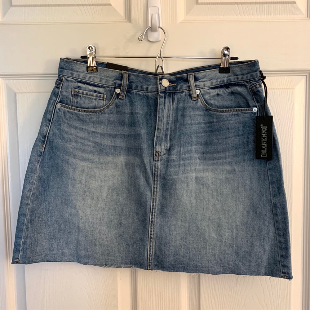 NWT Blank NYC Denim Mini Skirt